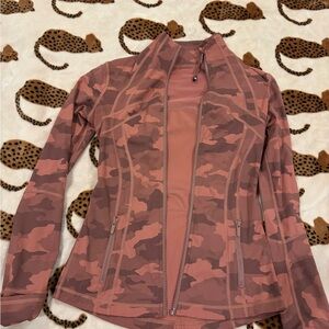 lululemon athletica Pink Camo Utility Jacket